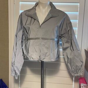 Women's Silver Utility Jacket